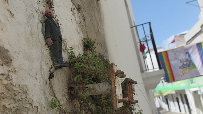 Isaac Cordal - Multiverse, Bloop festival, Ibiza