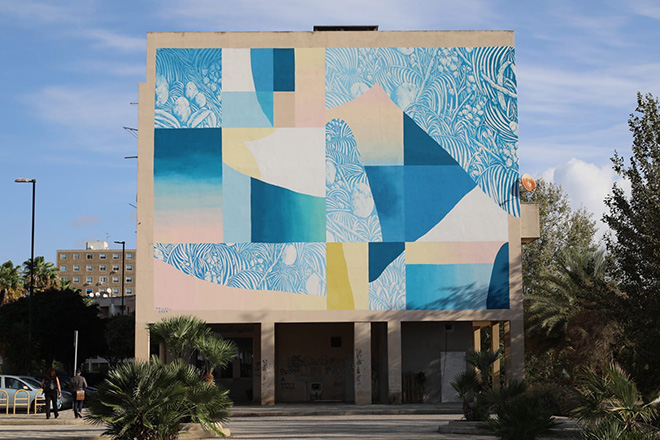 Cagliari Urbanfest – Sant’Elia: arte partecipata e i murales di Tellas e Marco Réa