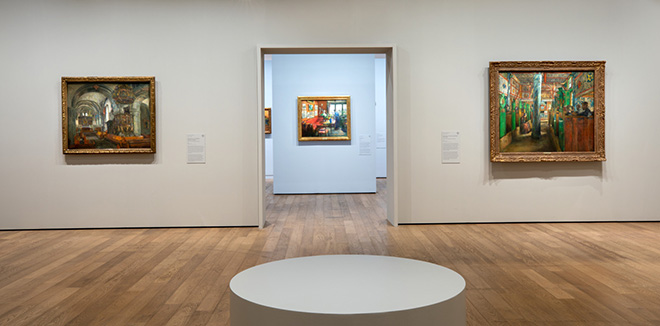 Harriet Backer (1845-1932). The Music of Color, installation view, Musée d'Orsay, Paris. Photo credit: ©Sophie Crépy