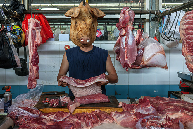 ©Robert Lie - The Butcher, BSD, Indonesia, Siena International Photo Awards 2024