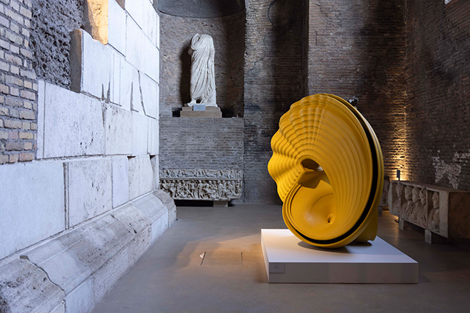 Tony Cragg. Infinite forme e bellissime, installation view, Museo Nazionale Romano, Terme di Diocleziano, Roma. Photo credit: Monkeys Video Lab