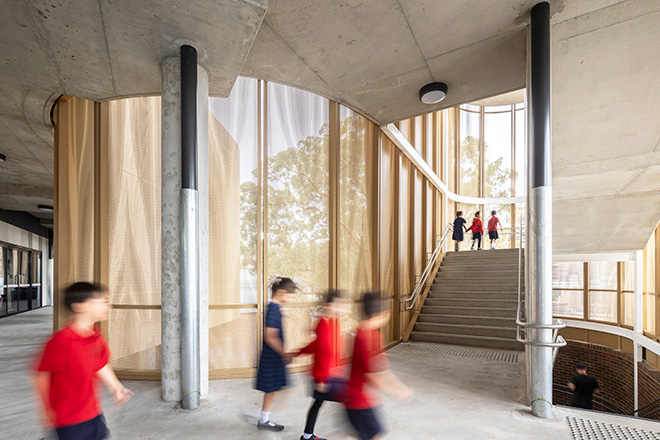 fjcstudio architecture - Darlington Public School, Sydney. Photo credit: Brett Boardman