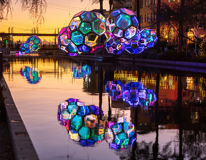 The Urban Conga – “Molecules”, Arizona Canal, Scottsdale