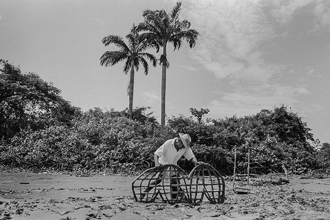 Adrián Balseca - The Unbalanced Land, 2019, 35mm slide photograph, 25,5 cm x 16 cm