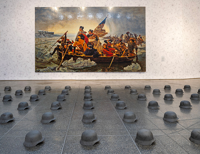 Ai Weiwei. Don Quixote, installation view, MUSAC (Museo di arte contemporanea di Castiglia e Leon)