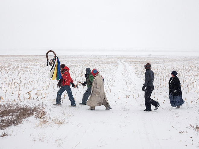 ©Mitch Epstein - Standing Rock Prayer Walk, North Dakota 2018