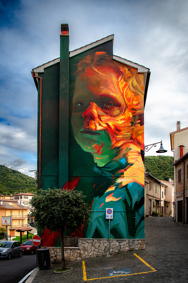 Luis Gomez de Teran - VER, Via Provinciale, 21 - Monteflavio, Radici Street Art Festival