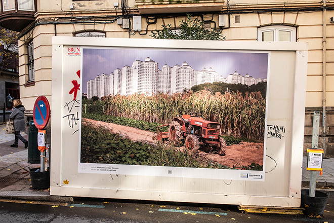 Manuel Alvarez Diestro - La ciudad imaginada, installation view, Santander