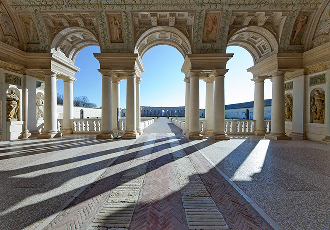 Palazzo Te, Mantova - Loggia di Davide