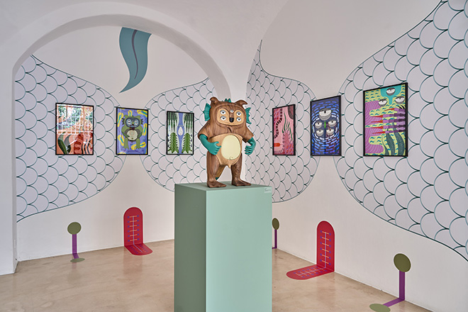 Installation view, Alchimie nel Vuoto, Antonio Colombo Arte Contemporanea