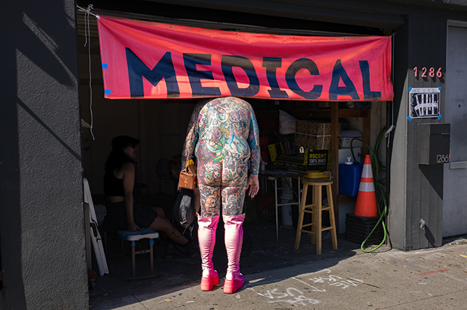 ©Eric Davidove (USA) / Courtesy All About Photo - Title of the image: Medical. Title of the series: Life is but a dream. Merit Award Gallery AAP Magazine 44: Street