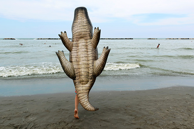 ©Alessandro Deluigi (Italy) / Courtesy All About Photo. Title of the winning image: Crocodile. Title of the series: Beautiful summer. Merit Award Gallery AAP Magazine 44: Street