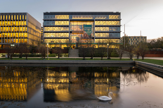 Paul de Ruiter Architects - Langeveld Building, Erasmus University, Rotterdam (NL). Photo credit: Aiste Rakauskaite