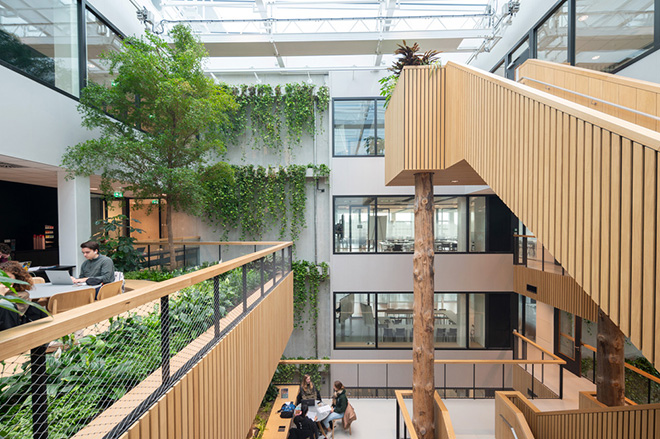 Paul de Ruiter Architects - Langeveld Building, Erasmus University, Rotterdam (NL). Photo credit: Aiste Rakauskaite