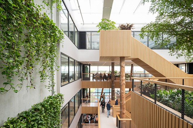 Paul de Ruiter Architects - Langeveld Building, Erasmus University, Rotterdam (NL). Photo credit: Aiste Rakauskaite