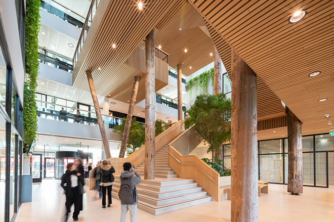 Paul de Ruiter Architects - Langeveld Building, Erasmus University, Rotterdam (NL). Photo credit: Aiste Rakauskaite