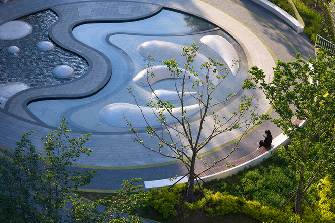 SoBA (Soft Build Architects) - The Orchestra Park, Kunshan (China). Photo credit: Holi