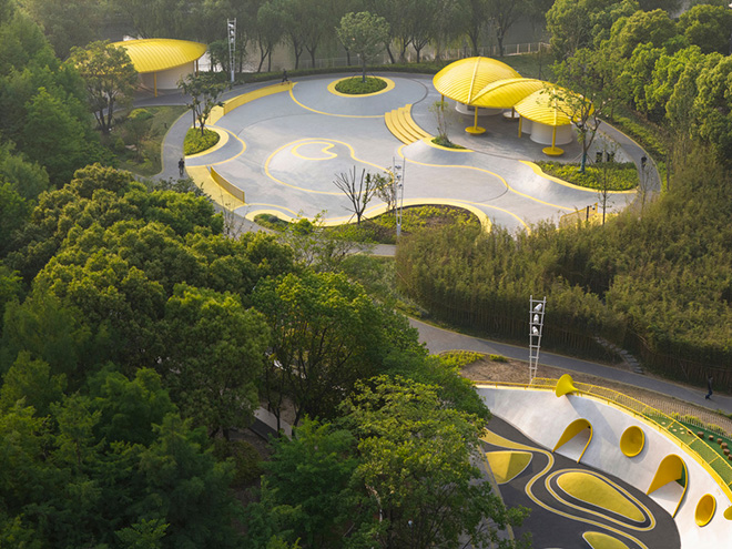 SoBA (Soft Build Architects) - The Orchestra Park, Kunshan (China). Photo credit: Holi