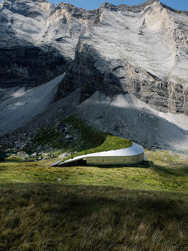 Snøhetta - Refuge de Barroude