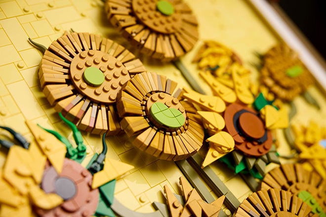 LEGO Art Vincent Van Gogh - Sunflowers set