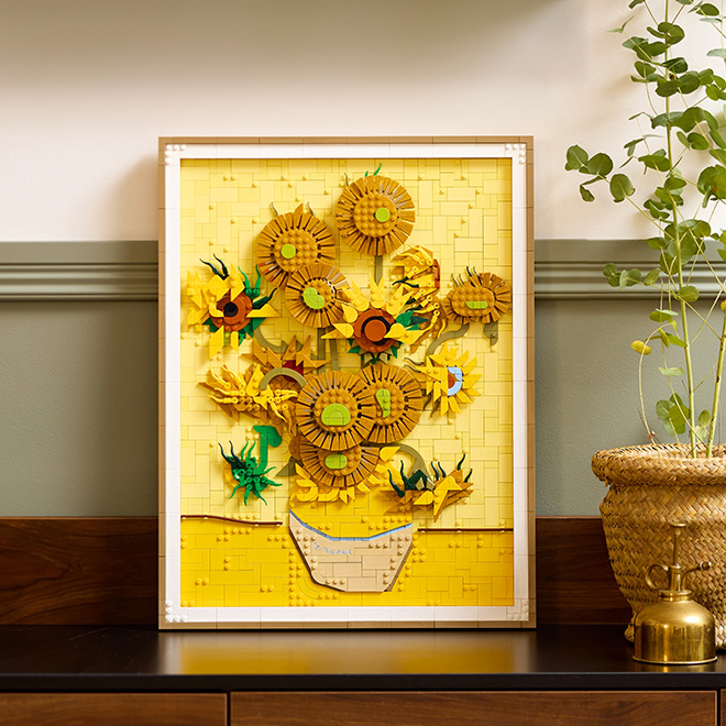 LEGO Art Vincent Van Gogh - Sunflowers set