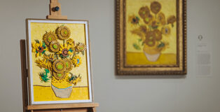 Project Yellow -Van Gogh Museum. LEGO Art Vincent Van Gogh - Sunflowers set