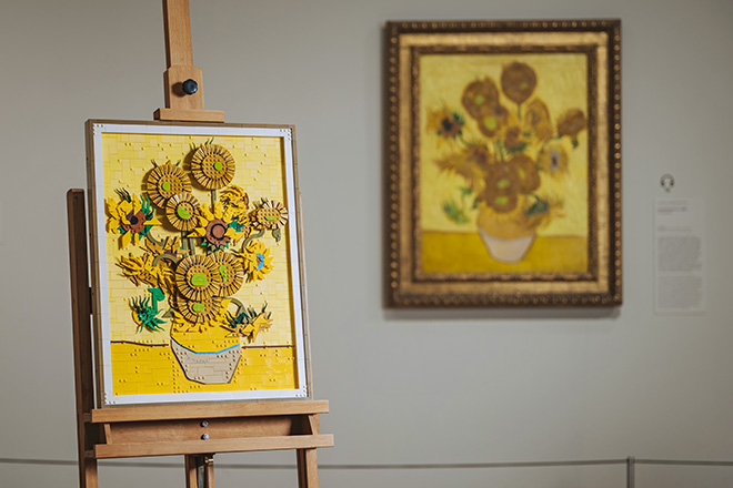 LEGO Art Vincent Van Gogh – “I Girasoli”