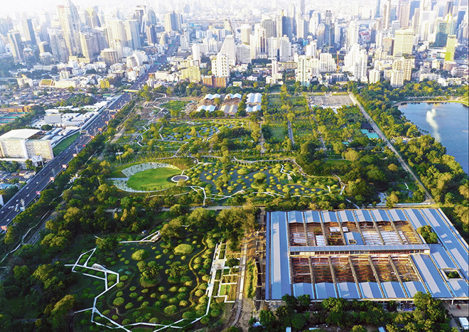 Turenscape - Benjakitti Forest Park, Bangkok. Photo credit: pierrick