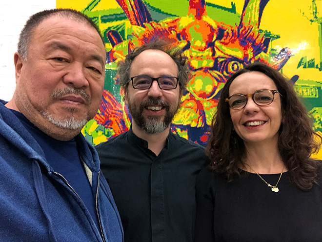 Ai Weiwei, Gianluca Costantini, Elettra Stamboulis