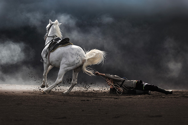 WINNER, BEST SINGLE IMAGE IN FACES, PEOPLE, CULTURES PORTFOLIO, Partha Pratim Roy, India. Mount Bromo, Jawa Timur, East Java, Indonesia