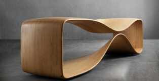 andblack design studio - LOOP bench. Photo credit: Nilesh Panchal