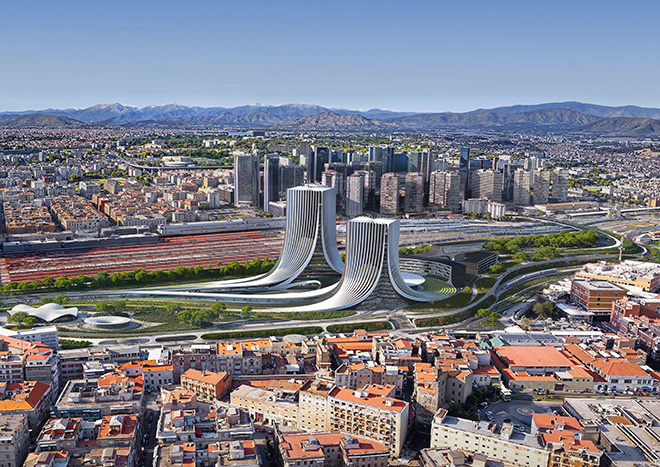 Zaha Hadid Architects (ZHA) – Napoli Porta Est Masterplan