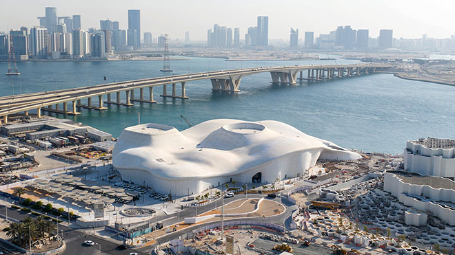 Architecture of teamLab Phenomena Abu Dhabi, ©DCT, Abu Dhabi, Miral